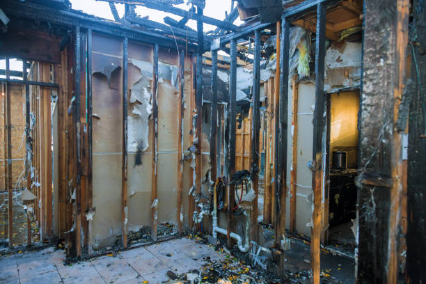 Professional Emergency Fire Cleanup technician working in East Foothills, CA